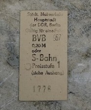 Alte fahrkarte fahrschein gebraucht kaufen  Neukloster