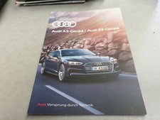 Folheto de vendas 2017 Audi A5 S5 Coupe comprar usado Folheto de vendas 2017 Audi A5 S5 Coupe comprar usado  Enviando para Brazil
