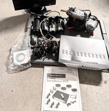 Usado, Sistema de segurança de vigilância Bunker Hill 8 canais DVR com 4 câmeras comprar usado  Enviando para Brazil