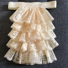 Jabot cravat cream for sale  MARKET HARBOROUGH