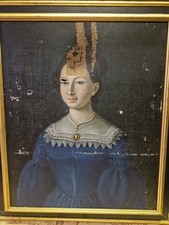 Ancienne peinture huile d'occasion  Montferrand-le-Château
