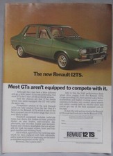 1972 renault 12ts for sale  DARWEN