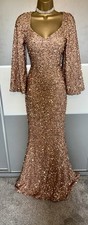 Elegant evening sequin for sale  LIVERPOOL