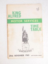 Bus coach timetable for sale  BANBURY