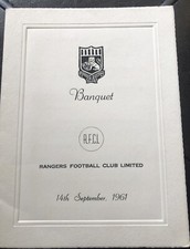Launching rangers football for sale  BUXTON