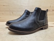 TOM TAILOR HERREN CHELSEA STIEFEL STIEFELETTEN ANKLE BOOTS Gr:43 UK:9 SCHWARZ comprar usado  Enviando para Brazil