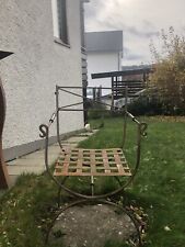 Garten gusseisen stuhl gebraucht kaufen  Lehrberg