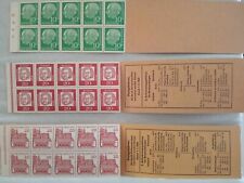 Folletos de estampillas de Alemania y las colonias x4 (1946 - 1966) segunda mano  Embacar hacia Mexico