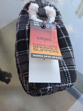 mens fleece lined slippers for sale mens fleece lined slippers for sale BURTON-ON-TRENT