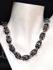 Kette skulls totenköpfe gebraucht kaufen  Nürnberg