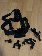 Arnês de montagem no peito GoPro Hero + acessórios extras bicicleta GCHM30-001 comprar usado  Enviando para Brazil