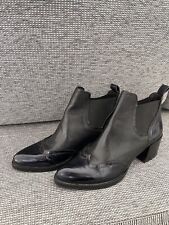 Stiefeletten schwarz blau gebraucht kaufen  Mörfelden-Walldorf