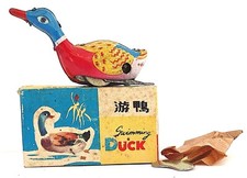 Canard nageur ancien d'occasion  Calonne-Ricouart