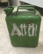 Benzinkanister metall grün gebraucht kaufen  Löbau