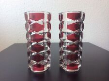 Paire vases cristal d'occasion  Montbrison