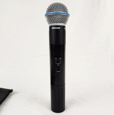 Usado, Microfone transmissor portátil sem fio Shure BETA 58A LX2 200.300 MHz comprar usado  Enviando para Brazil