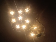 Lichterkette sterne gelb gebraucht kaufen  Bremen