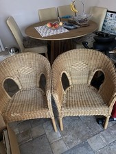 Wicker chairs conservatory for sale  BARNOLDSWICK