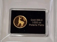 Goldmünze 999 gebraucht kaufen  Geratal