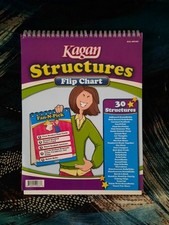 Educators Resource Kagan Publishing Structures Flip Chart KA-MFLKS New Sealed comprar usado  Enviando para Brazil
