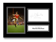 Martin buchan signed for sale  MANCHESTER