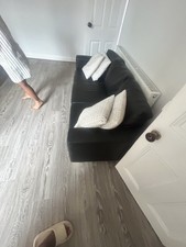 Seater leather sofa for sale  MANCHESTER