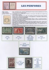 Timbres perfores perforation d'occasion  Rilhac-Rancon