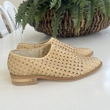 Usado, Bota de couro tecido panturrilha plana tamanho 6.5 FREDA SALVADOR US$ 375 biqueira pontiaguda comprar usado  Enviando para Brazil