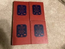 Pictorial History of the Second World War, Volumes 1-4 1940s Books comprar usado  Enviando para Brazil