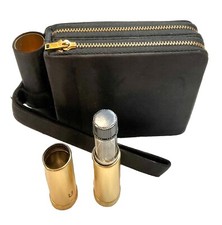 Vintage Dorette Miniaudiere Wristlet Carryall NOS Necessaire Preto Não Usado  comprar usado  Enviando para Brazil