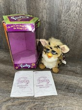 Usado, ORIGINAL FURBY 1999 "CHEETAH" TIGER ELECTRONICS MODELO 70-800 COM ETIQUETAS APENAS PEÇAS comprar usado  Enviando para Brazil