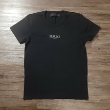 Camiseta masculina colcci tamanho P preta Respect, usado comprar usado  Enviando para Brazil