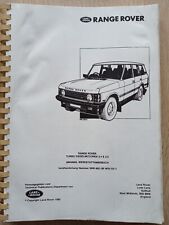 Range rover werkstatthandbuch gebraucht kaufen  Osterhofen