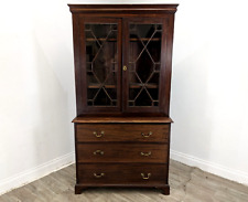 Bookcase vintage mahogany for sale  BRISTOL
