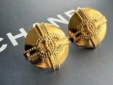 Vintage chanel gold for sale  WOODFORD GREEN