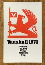 Vauxhall range 1974 for sale  LONDON