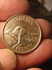 Australia penny 1961 usato  Roma