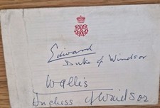 Edward duke windsor for sale  CARDIFF