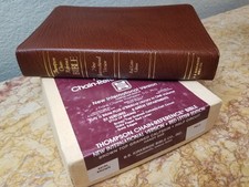 KIRKBRIDE 84 Text NIV Thompson Chain Ref Bible Calfskin Leather HANDY LNIB L@@K!, usado comprar usado  Enviando para Brazil