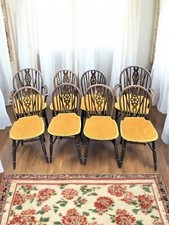 Vintage dining wheelback for sale  MANSFIELD