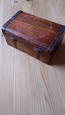 Wooden musik box for sale  STAFFORD