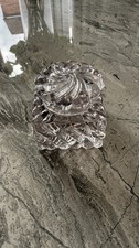 Antique clear crystal for sale  CATTERICK GARRISON