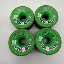 Rodas de chiclete ABEC 11 76mm 78a verde longboard pacote com 4 , usado comprar usado  Enviando para Brazil