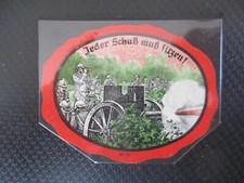 Reklamemarke militär schuß gebraucht kaufen  Sulzbach/Saar