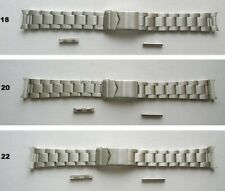 Eichmüller 007 EDELSTAHL - UHRENARMBAND RETROSTYLE Breitenwahl 18mm, 20mm, 22mm comprar usado  Enviando para Brazil