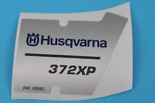 Husqvarna aufkleber 372xp gebraucht kaufen  Einbeck