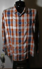 Camisa TOMMY BAHAMA Ferrugem "Ilha Ajuste Moderno" Mescla de Seda Tamanho XXL comprar usado  Enviando para Brazil