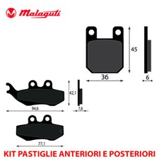Kit pastiglie freno usato  Napoli
