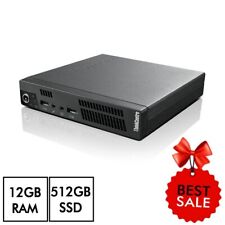 Usado, Mini Computador Desktop Lenovo PC i3, 12GB de RAM, 512GB SSD, Win11 pro VENDA comprar usado  Enviando para Brazil