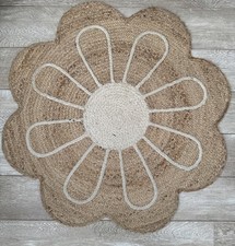 Dunelm jute rug for sale  LONDON